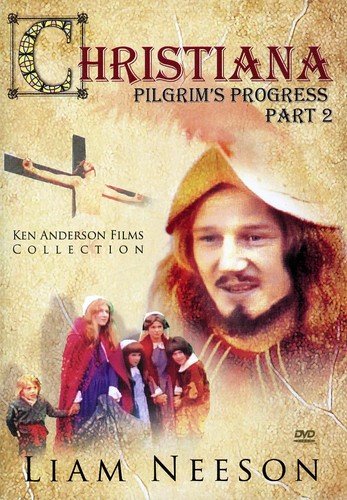 DVD cover for "Christiana," featuring Liam Neeson and religious imagery.