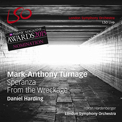CD cover for "Speranza, From the Wreckage" by Turnage, featuring a tunnel.