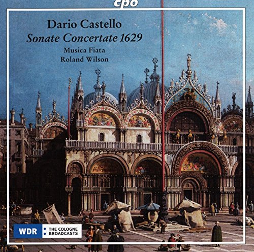 A CD cover featuring a painting of a grand, ornate building.