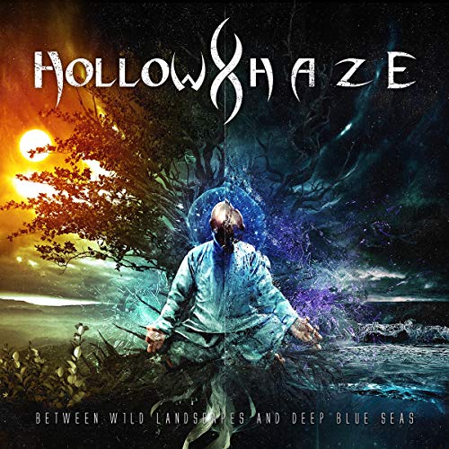 CD cover: figure amidst trees, ocean, and hazy, surreal landscape.