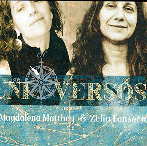CD cover featuring portraits of two women and a compass rose.