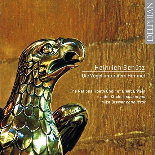 CD cover with golden eagle statue and white text on brown background.