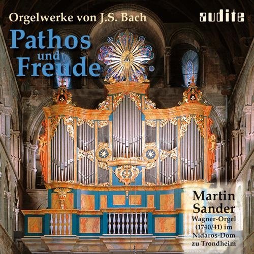 "CD cover featuring a large, ornate pipe organ in a church."