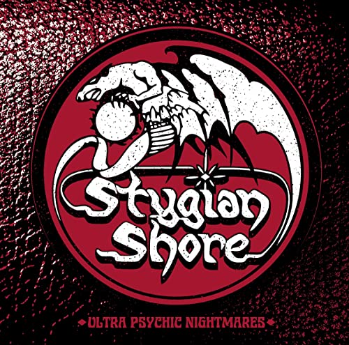Red and black CD cover with a skeletal dragon and band name.