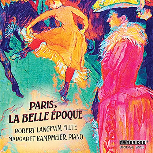 CD cover: colorful painting of dancers, text "Paris, La Belle Époque".