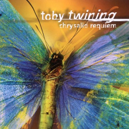 "Album cover featuring a close-up of a blue and green butterfly with outstretched wings."