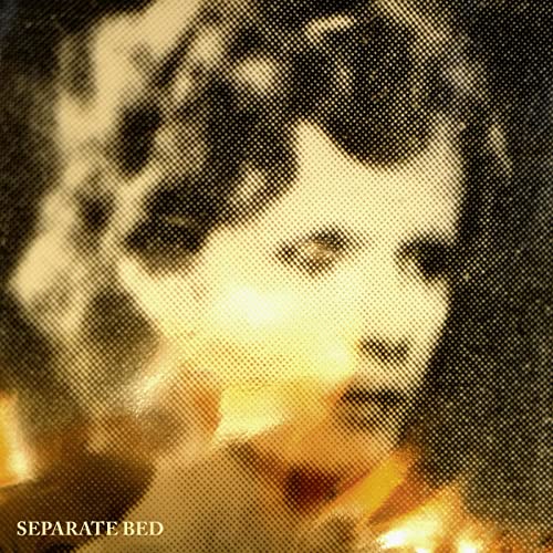 CD cover with a distorted, halftone portrait of a person.