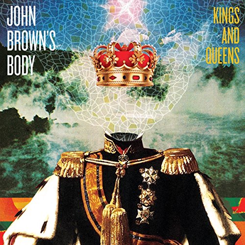 Album cover with a crowned military figure against a cloudy sky background.