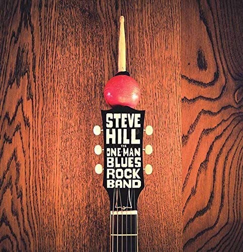 CD cover with a guitar headstock and red ball design.
