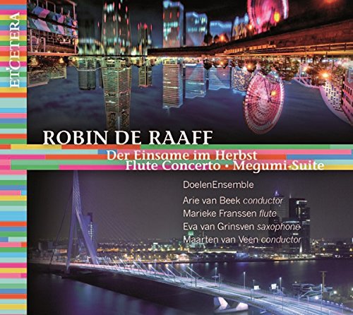 "CD cover featuring nighttime cityscapes with multicolored text and artist information."