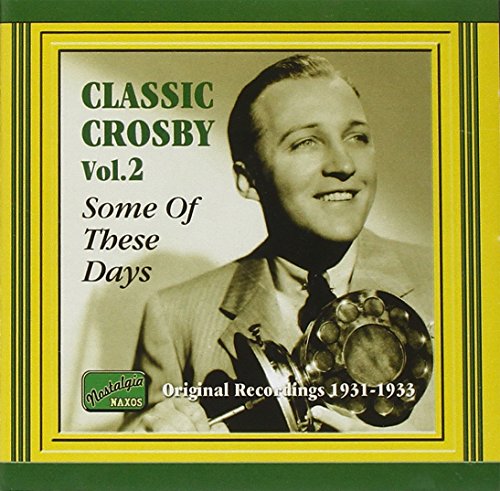 Bing Crosby CD cover featuring a sepia-toned portrait of Crosby holding a microphone.