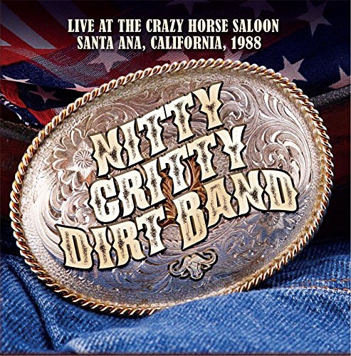 Nitty Gritty Dirt Band album cover with a western buckle design.