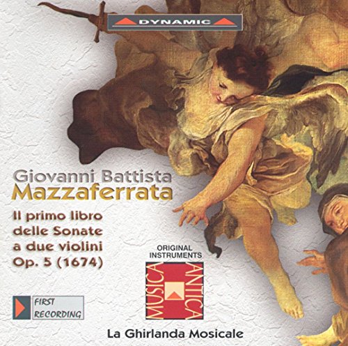 CD cover: cherubs in a Renaissance painting, text by Mazzzaferrata.