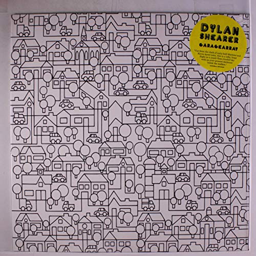 Garagearray" vinyl record cover with intricate black and white line art design.