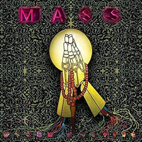 Album cover for "Mass" by Bobby Previte, featuring hands in prayer.