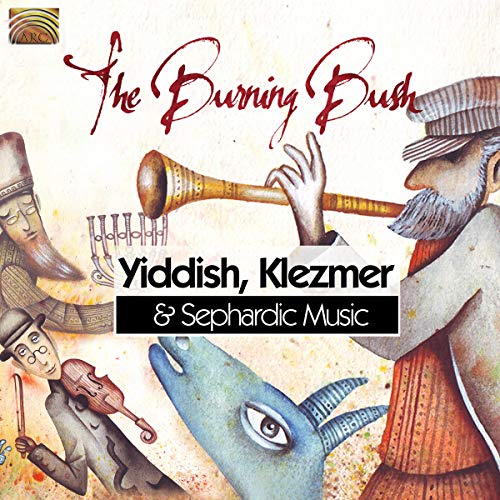 CD cover with illustrated musicians playing traditional instruments.