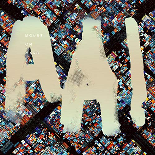 Album cover for Mouse On Mars - Aai, with pixelated background.