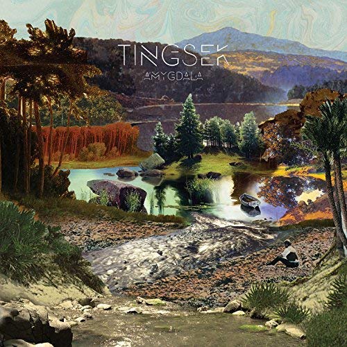 CD cover: landscape with trees, lake, and a person sitting.