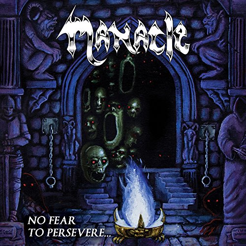 "Album cover art: dark, gothic scene with skulls and a lit torch."