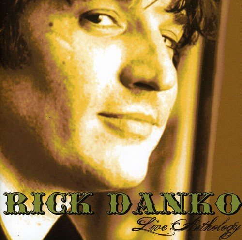Rick Danko's album cover featuring a sepia-toned close-up of his face.