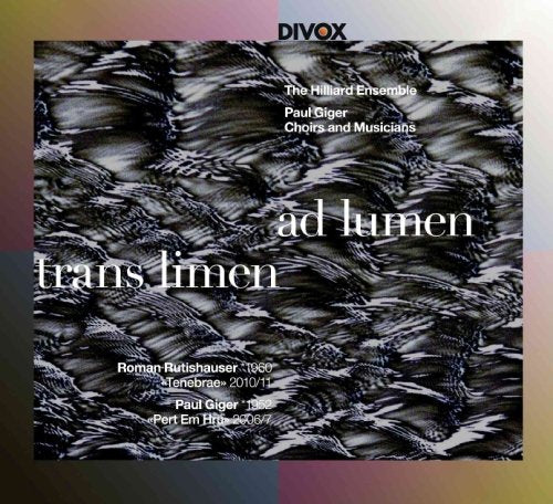 CD cover with abstract black and white pattern, white text, and "DIVOX" logo.