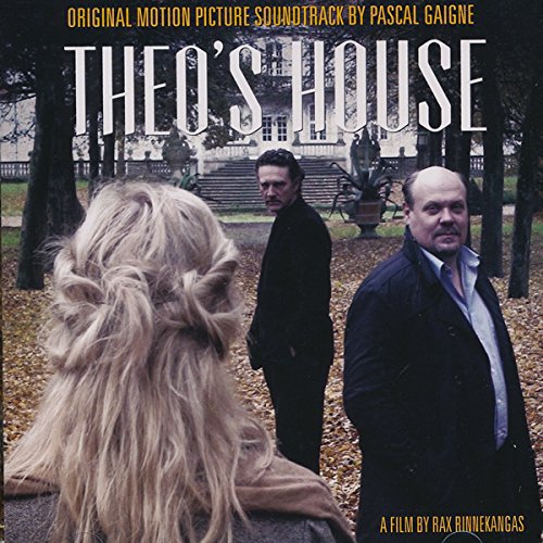 "CD cover featuring a woman and two men in a park with autumn leaves."