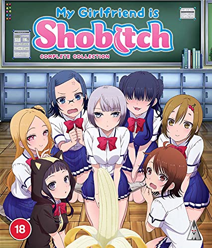 Blu-ray cover featuring anime girls in school uniforms with a banana.