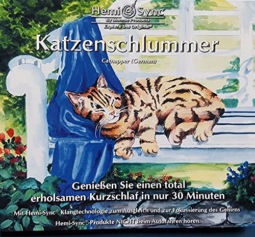 The alt text for the image is: "CD cover with a sleeping cat on a porch."