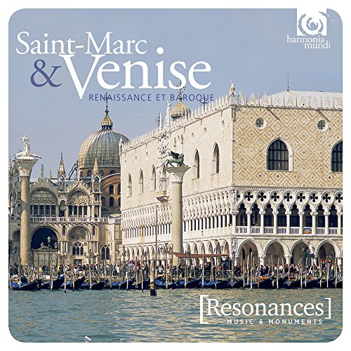 CD cover showing Saint Mark's Basilica and the Doge's Palace in Venice with gondolas.