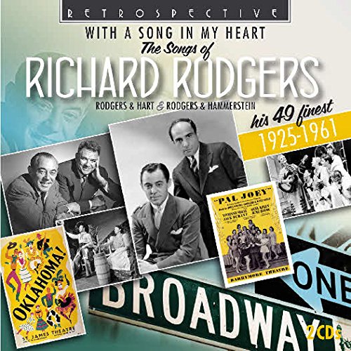 CD cover for "Richard Rodgers - The Songs of Richard Rodgers" with collage of photos.