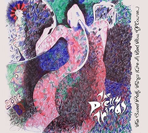 "Album cover with abstract, colorful illustration and 'The Pretty Things' logo."