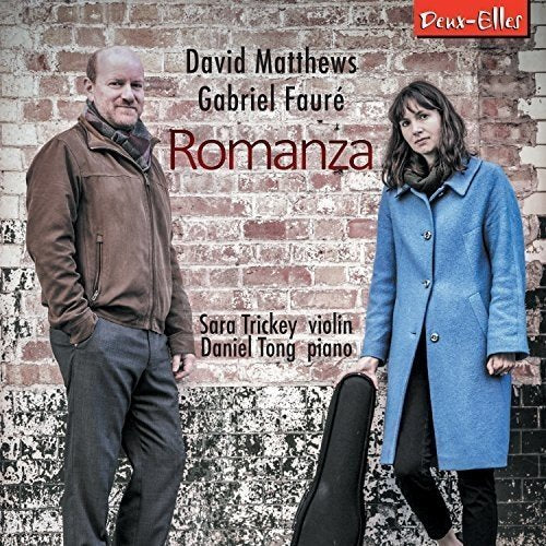CD cover featuring a man and woman standing against a brick wall.