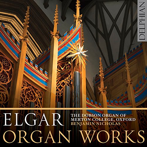 CD cover featuring an ornate organ with colorful details and gold accents.