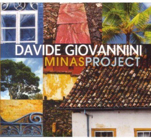 "Album cover with collage of architectural elements and 'Davide Giovannini Minas Project' text."