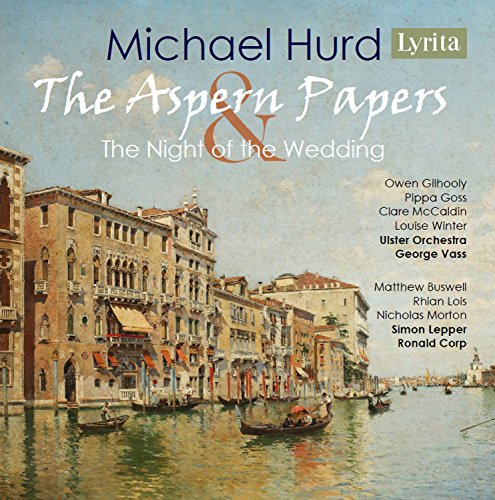 "CD cover art featuring a serene Venetian canal scene with boats and buildings."