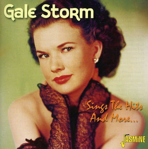 "CD cover featuring a vintage portrait of Gale Storm with text."