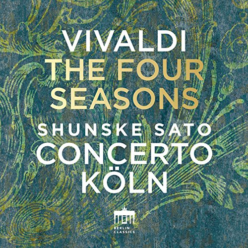 "CD cover with blue and yellow floral pattern, white and yellow text, and Berlin Classics logo."
