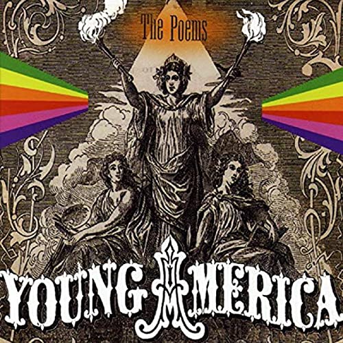 LP cover for “Young America” by The Poems, featuring allegorical figures.