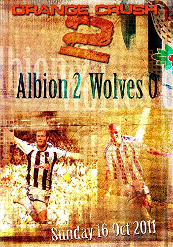 DVD cover for West Bromwich Albion vs. Wolves football match, 2011.