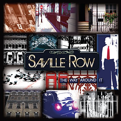 CD cover collage featuring London street scenes and the title "Saville Row".