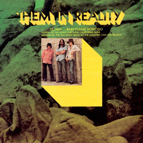 CD cover: "Them in Reality" with a band photo against a rocky, green background.