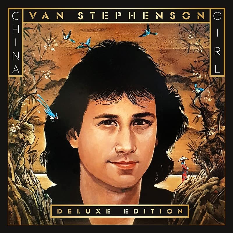 CD cover for Van Stephenson’s “China Girl (Deluxe Edition)” featuring his portrait.