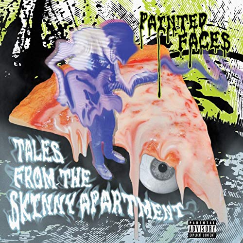 Album cover for Painted Faces: Tales From The Skinny Apartment vinyl.