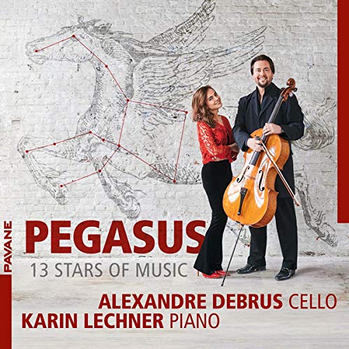 CD cover featuring a man with a cello and a woman standing together.