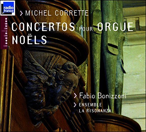 CD cover featuring an ornate cherub sculpture and organ pipes.