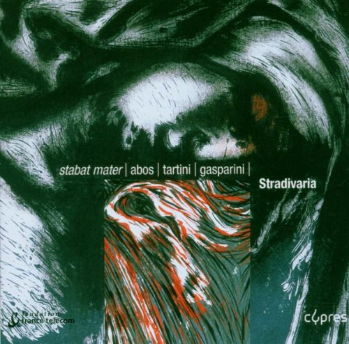 "CD cover with abstract, expressive artwork and white text on dark background."