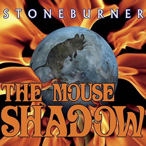CD cover: a mouse silhouette on a blue planet with fiery background.