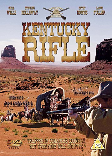 Kentucky Rifle" DVD cover featuring a Western landscape and figures on horseback.