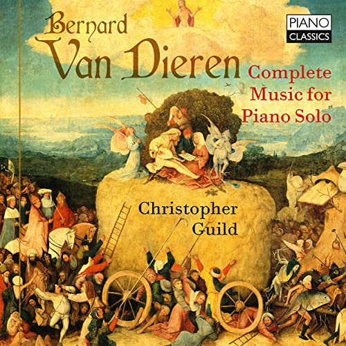 CD cover featuring a Renaissance painting and text: "Van Dieren: Complete Music.