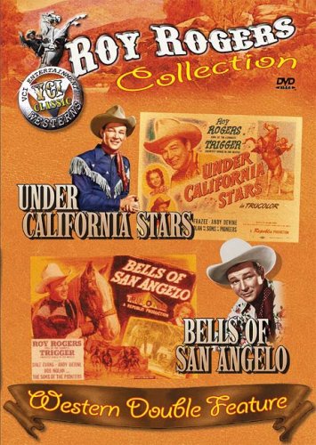 Roy Rogers DVD cover featuring images from two classic Western films.